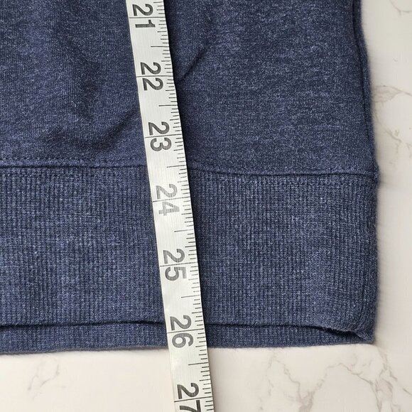 Wildfox Good‎ Vibes Embroidered Comfy Pullover Sweatshirt Blue Women Size Small - Picture 9 of 10